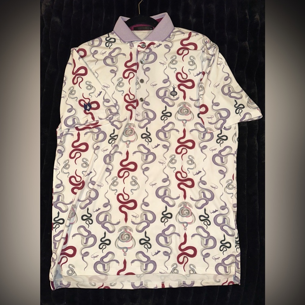 Greyson Serpentine Polo Ohoopee Match Club Exclusive 🔥 Brand New W/ Tags Medium